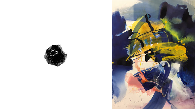 Benjamin Haag & Patrick Hanke "COMBINE" – crushed paper and water based paintings