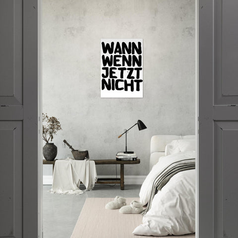  Uwe Lewitzky Poster – Wann wenn jetzt nicht