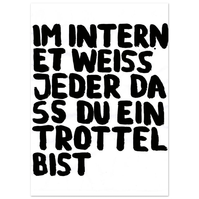 Uwe Lewitzky Poster – Im Internet