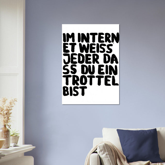 Uwe Lewitzky Poster – Im Internet