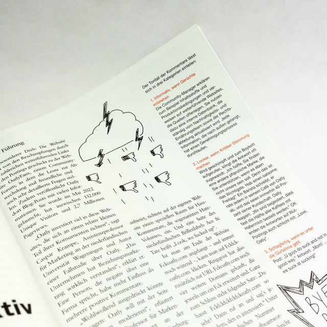 brand eins 02/2024 – Kommunikation in zeiten von Fake News – GN