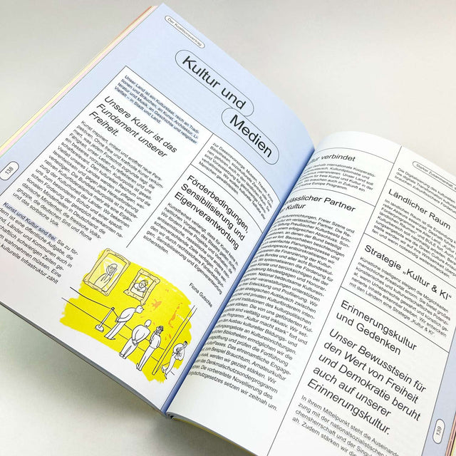 Der Koalitionsvertrag als Magazin – GUDBERG NERGER
