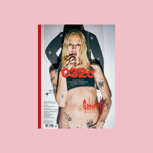 032c Issue 47 – Summer 2025: Technofeudalism – Gabriette Cover – GUDBERG NERGER