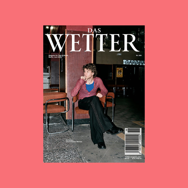 Das Wetter #36 – Juni 2025 – Zartmann Cover – GUDBERG NERGER Indie Mag Shop