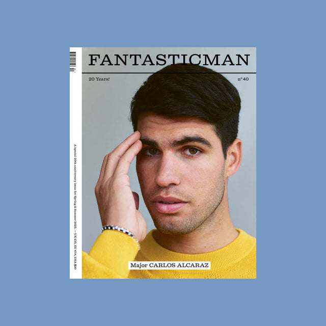 Fantastic Man Issue 40 – 20 Years! – Carlos Alcaraz Cover – GUDBERG NERGER