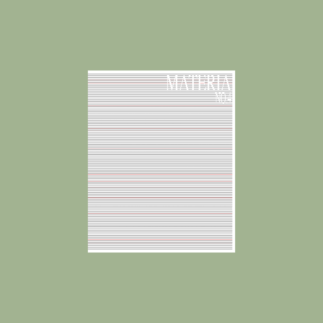 MATERIA Issue 04 – GUDBERG NERGER