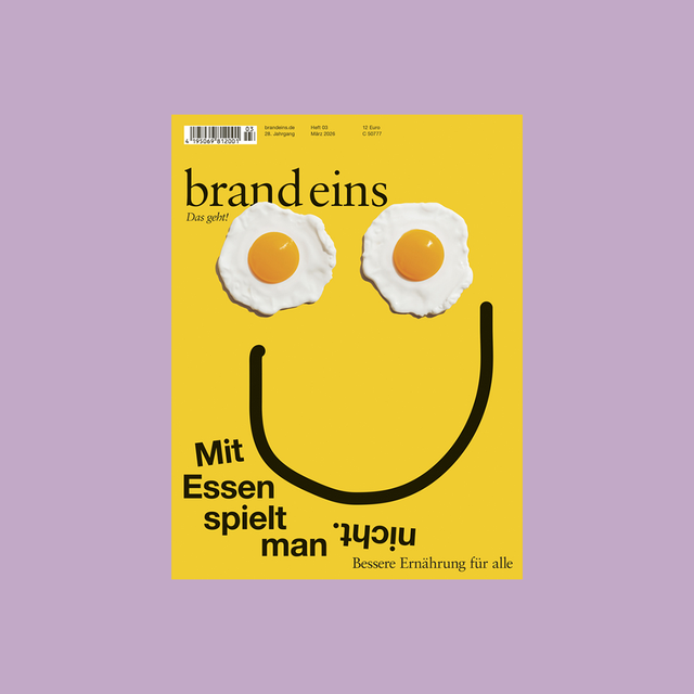 brand eins 03/2026 – Ernährung – GUDBERG NERGER