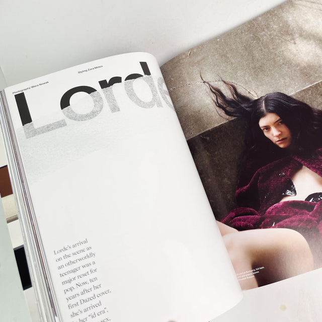Dazed – No 289 – The Uncensored Issue: Lorde – GUDBERG NERGER