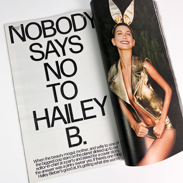 Interview Issue 566 – Hailey Bieber – GUDBERG NERGER