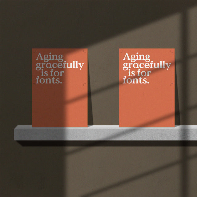 AGING GRACEFULLY / POSTCARD – GUDBERG NERGER