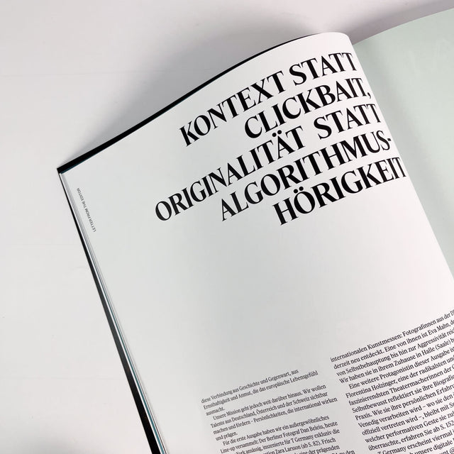 T Germany No. 1: The New York Times Style Magazine – GUDBERG NERGER