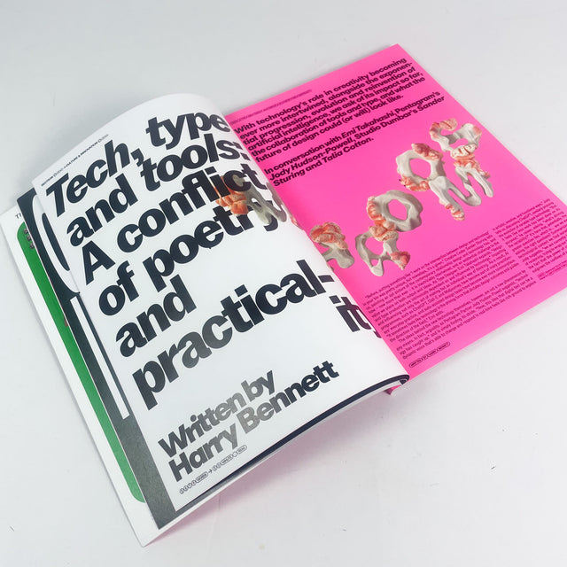 TYPEONE Magazine Issue 06 – Experimental Type – GUDBERG NERGER Shop