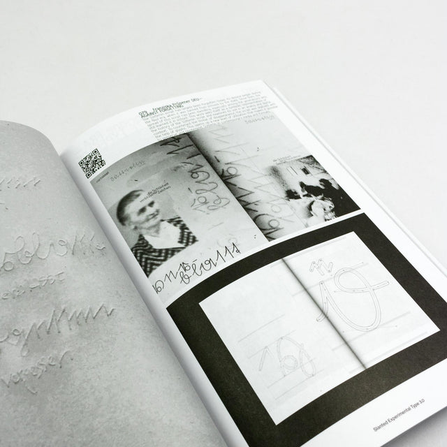 Slanted Magazine – Experimental Type 3.0 – GUDBERG NERGER