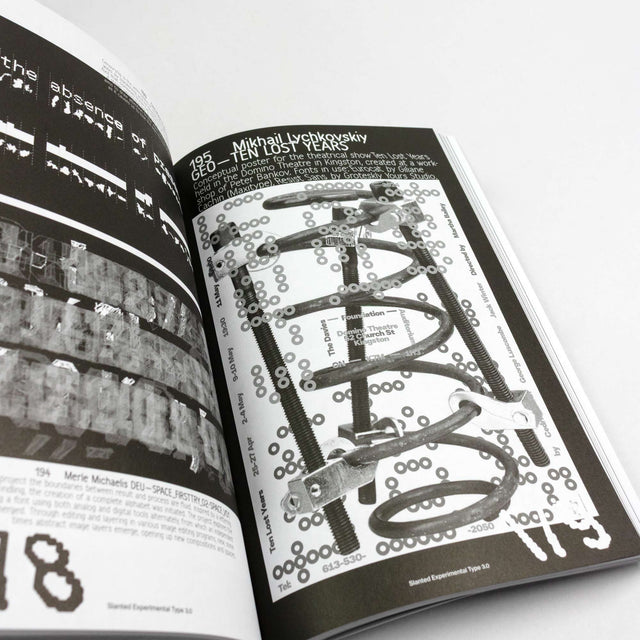 Slanted Magazine – Experimental Type 3.0 – GUDBERG NERGER