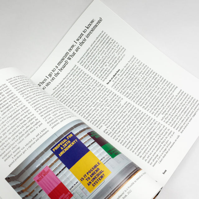 Spike Art Magazine #75 – The Museum Issue – GUDBERG NERGER