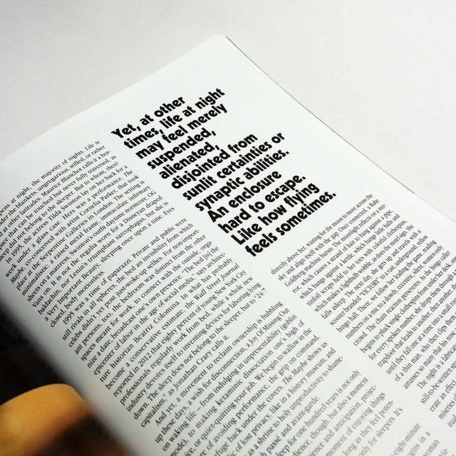 Spike Art Magazine #78 – The Night – GUDBERG NERGER