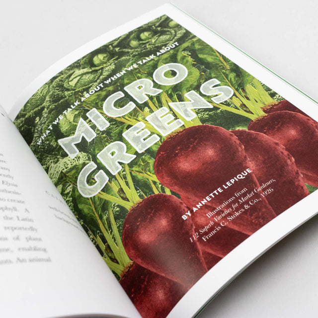 Eaten Magazine Issue 17: Vegetables – GUDBERG NERGER