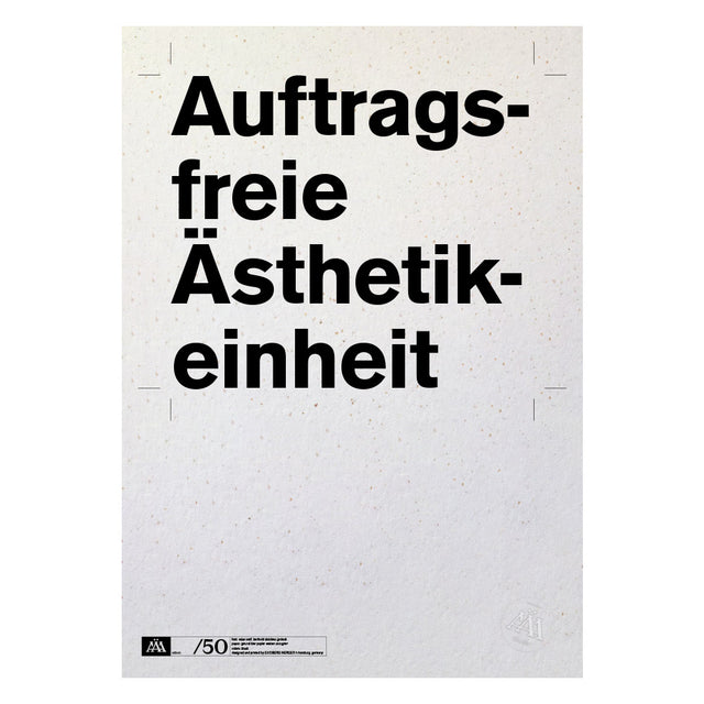 Auftragsfreie Ästhetikeinheit