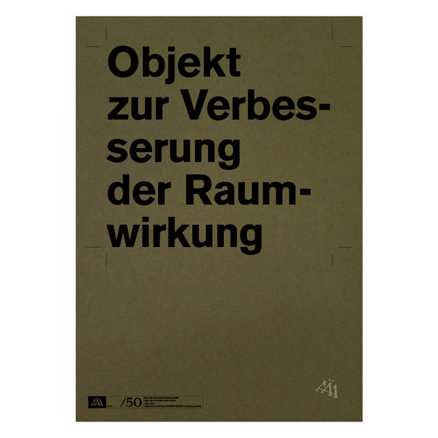 Objekt zur Verbesserung der Raumwirkung