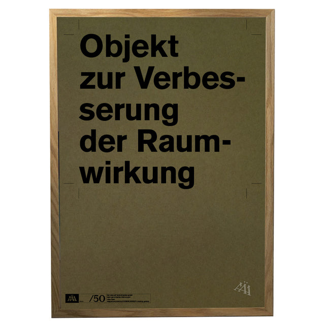 Objekt zur Verbesserung der Raumwirkung