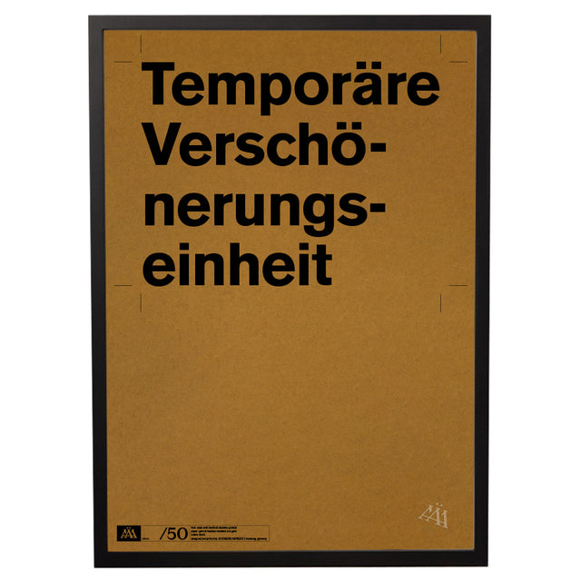 Temporäre Verschönerungseinheit