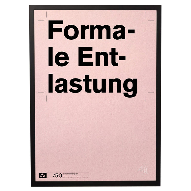 Formale Entlastung