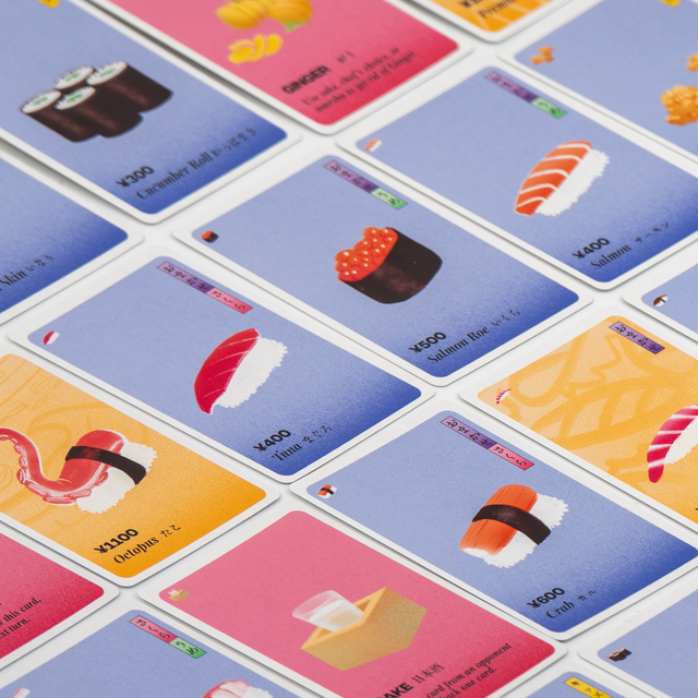 Omakase Card Game – Collect valuable sushi sets – GUDBERG NERGER