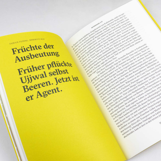 Reportagen #70 – Mai 2023 – GUDBERG NERGER Magazin Shop