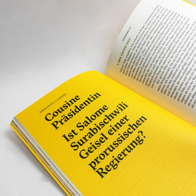 Reportagen #74 – Januar 2024 – GUDBERG NERGER Magazin Shop