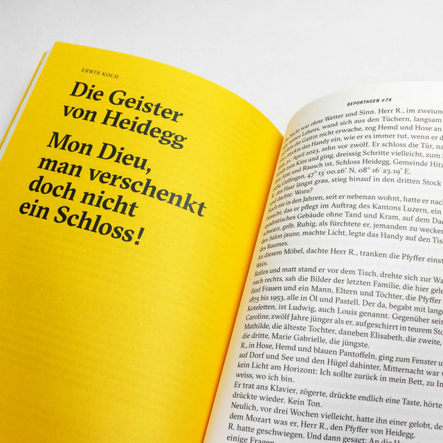 Reportagen #74 – Januar 2024 – GUDBERG NERGER Magazin Shop