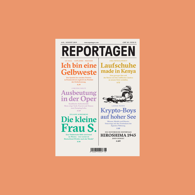 Reportagen #48 – GUDBERG NERGER Magazin Shop
