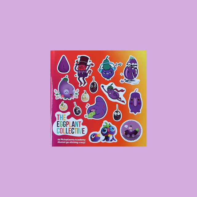 Klebstoff Stickermag: The Eggplant Collective