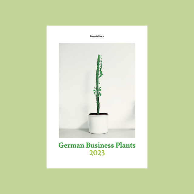 Frederik Busch – German Business Plants 2023 Calendar – GUDBERG NERGER