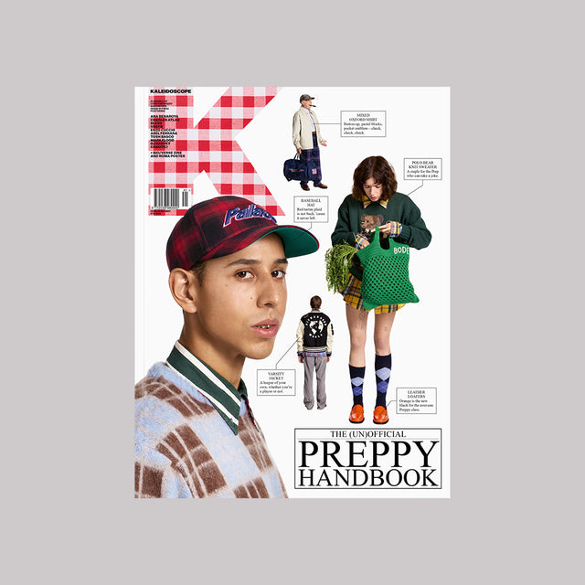 Kaleidoscope Issue 41 – Winter 2022 – The (Un)Official Preppy Handbook Cover – GUDBERG NERGER