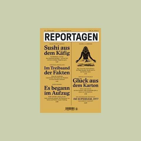 Reportagen #57 – März 2021 – GUDBERG NERGER Magazin Shop