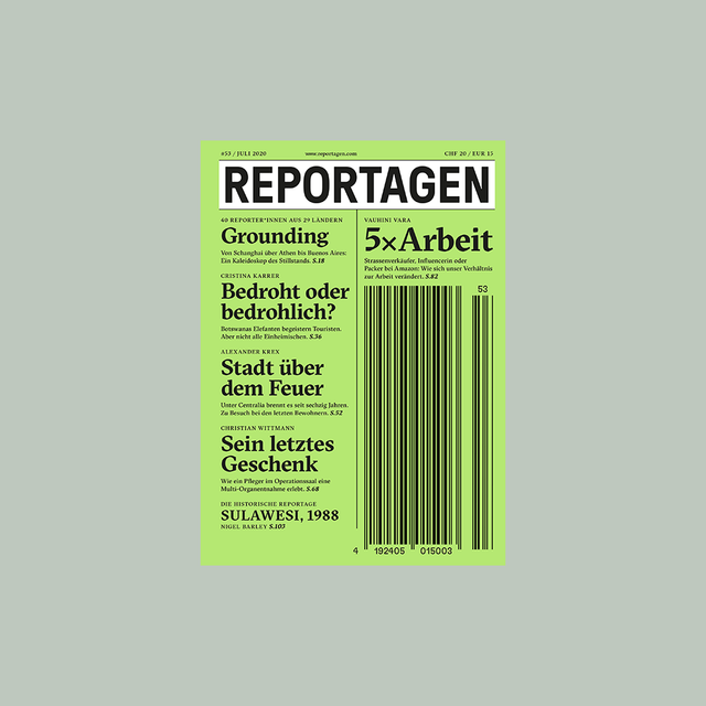 Reportagen #53 – GUDBERG NERGER Magazin Shop