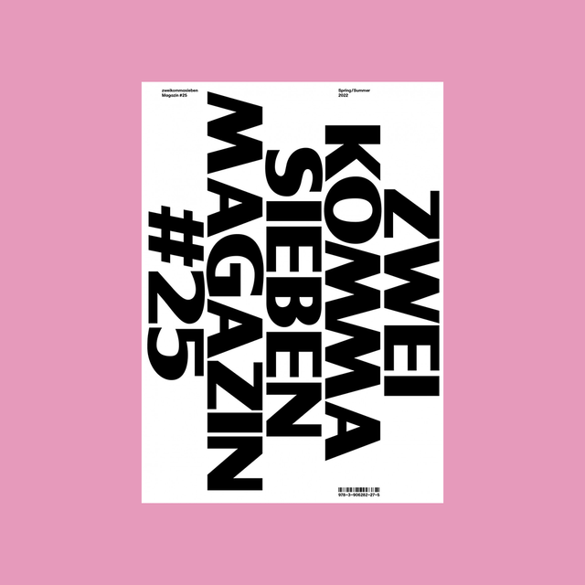 ZKS zweikommasieben Magazin #25 – GUDBERG NERGER