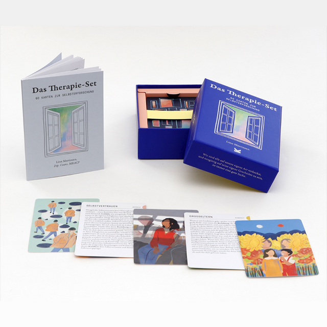 Das Therapie-Set – 60 Karten zur Selbsterforschung – GUDBERG NERGER