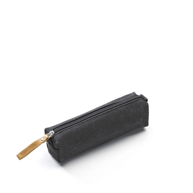 QWSTION Pencil Pouch – Washed Black – buy at GUDBERG NERGER SHOP