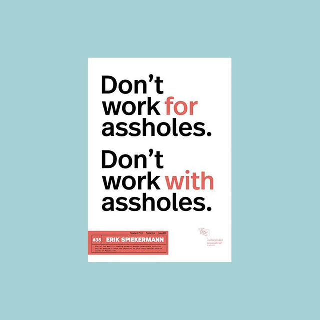 Posterzine #35 – Erik Spiekermann