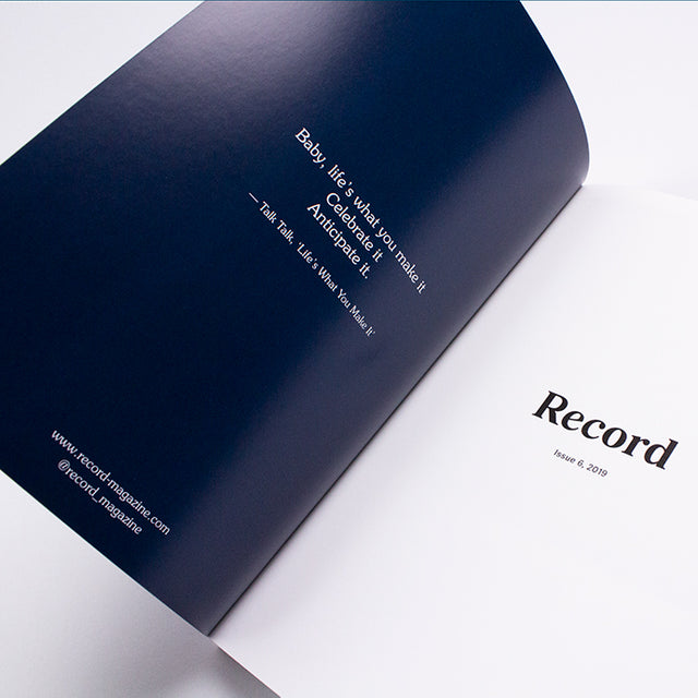 Record Culture Magazine Issue 6 – GUDBERG NERGER 01