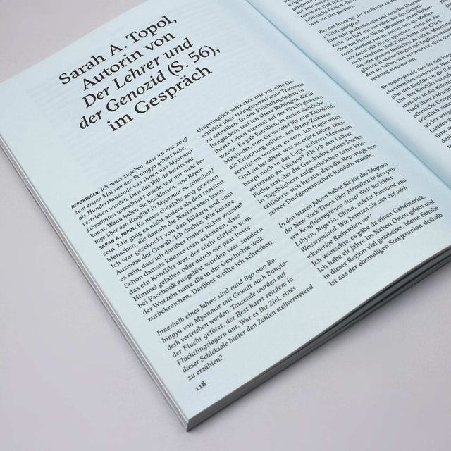 Reportagen #66 – September 2022 – GUDBERG NERGER Magazin Shop