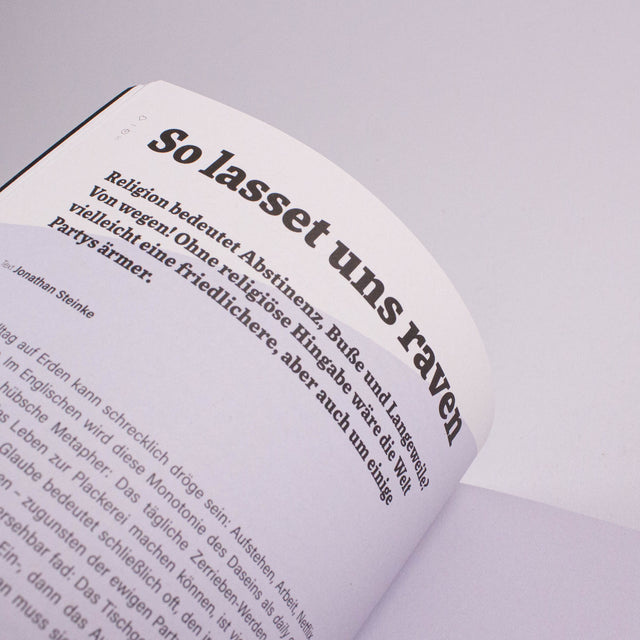 Transform Magazin Ausgabe 6 – Glaube – buy at GUDBERG NERGER Shop
