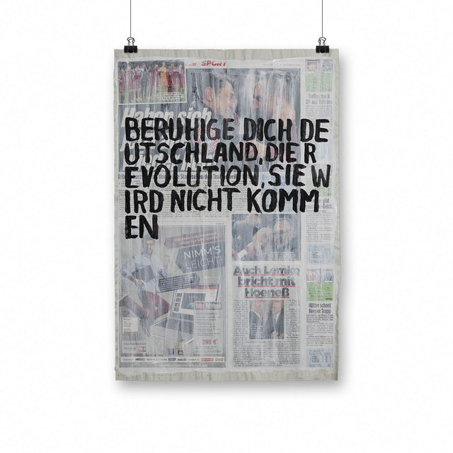 Uwe Lewitzky – Beruhige dich Deutschland..., 2018