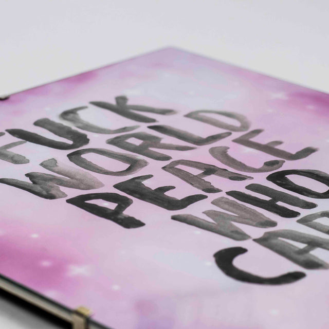 Uwe Lewitzky – Fuck World Peace Who Cares