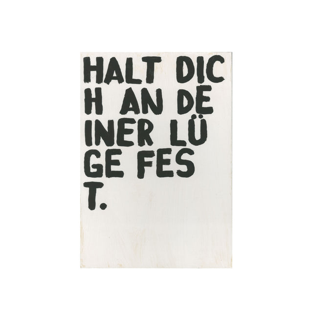 Uwe Lewitzky – Halt dich an deiner Lüge fest