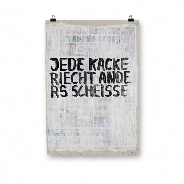 Uwe Lewitzky – Jede Kacke riecht anders scheiße, 2018