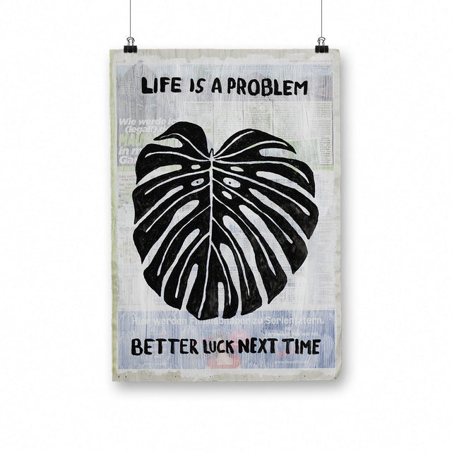 Uwe Lewitzky – Life is a problem, better luck next time, 2018