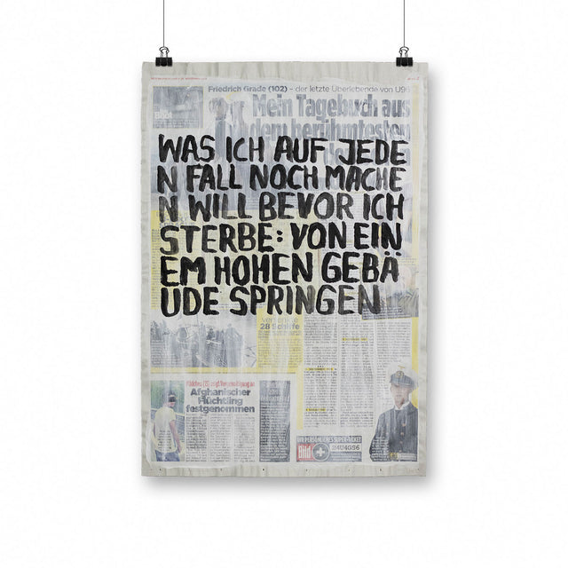 Uwe Lewitzky – Was ich auf jeden Fall noch machen will bevor ich sterbe, 2018