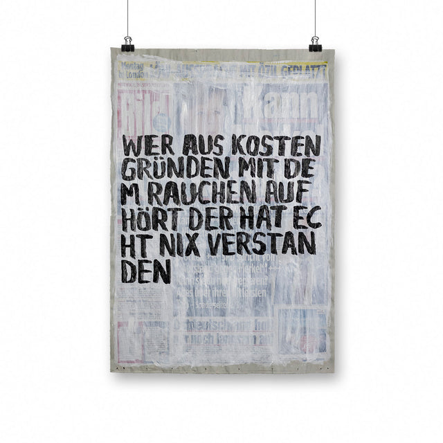 Uwe Lewitzky – Wer auf Kostengründen mit dem Rauchen aufhört der hat echt nix verstanden, 2018